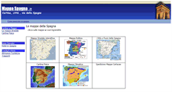 Desktop Screenshot of mappaspagna.it